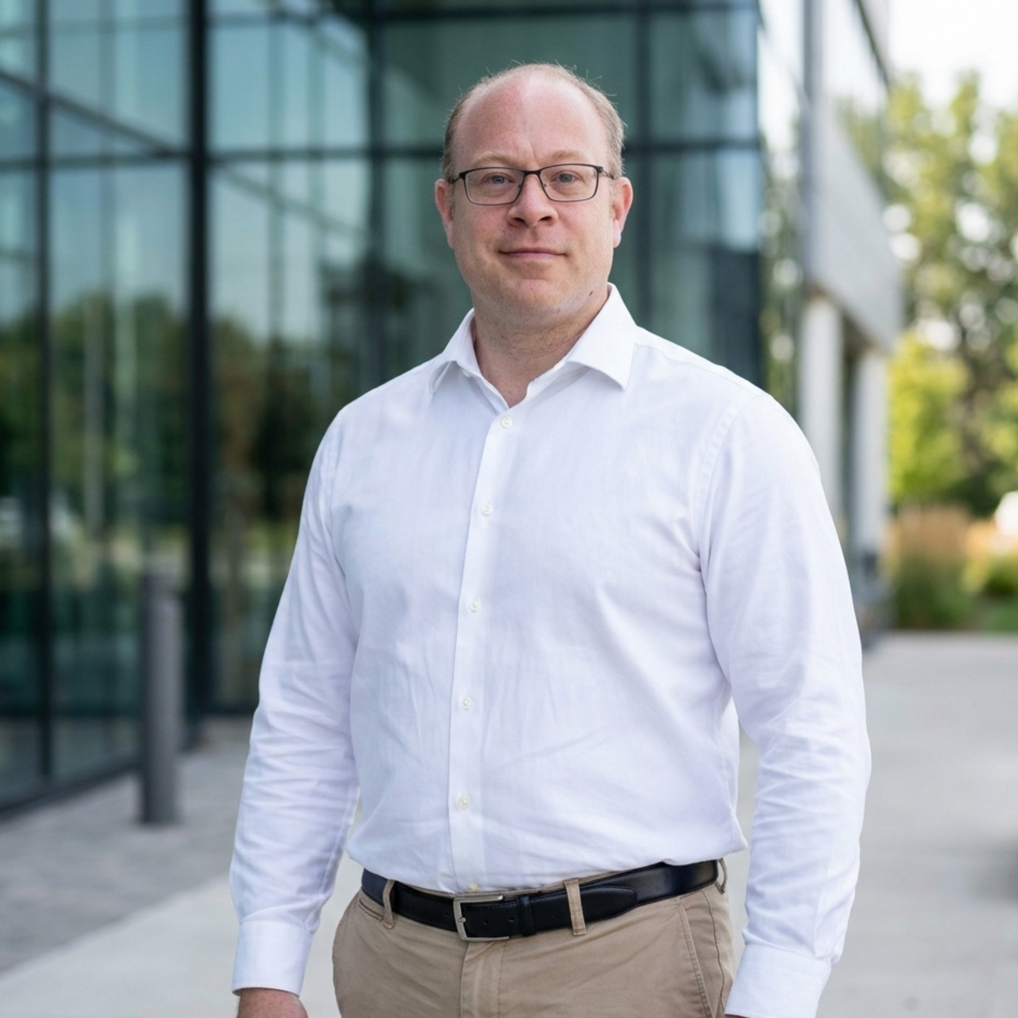 Porträt von David Rudolph, Berater für Unternehmensnachfolge im Mittelstand